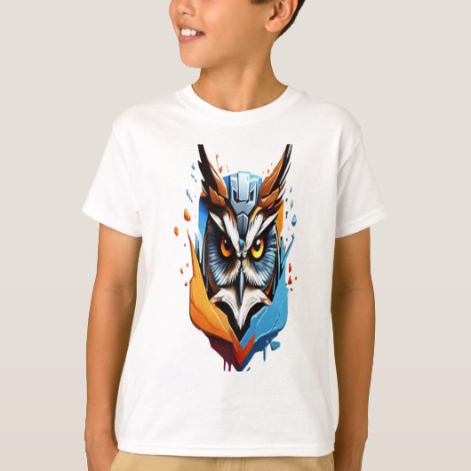 Tech Owl Adventures: Gear Up in Style! T-shirt (Voorkant)