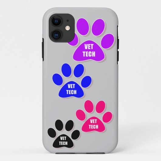 TECH-PAW-TEKSTKWESTIE Case-Mate iPhone CASE (Achterkant)