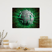 Tech Sphere Poster (Keuken)