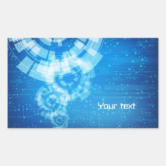 Tech Style sticker (Voorkant)