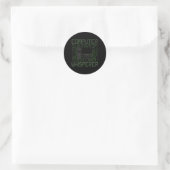 Tech Support Computer Whisperer Ronde Sticker (Tas)