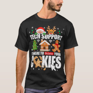 Tech Support Cookies Verwijderen Mannen Lelijke Ke T-shirt