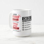 Tech support Mok checklist (Voorkant links)