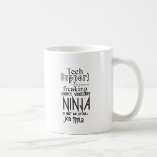 Tech Support Ninja Koffiemok