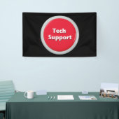 Tech Support Red Panic Button Spandoek (Beurs)