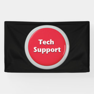 Tech Support Red Panic Button Spandoek