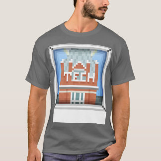 Tech Tower WITTE RAND T-shirt