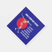 Tech-waardering van het slagerskelet servet (Hoek)