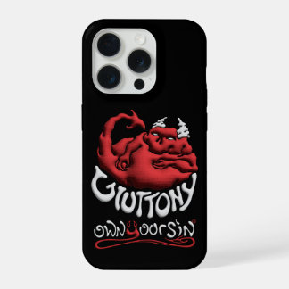 Tech Your Sin Gluttony iPhone 15 Pro Hoesje