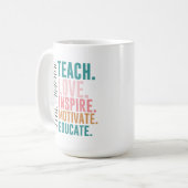 Techer Inspirational Gig Mug (Devant gauche)