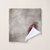 Técherie | Sorcière rouge aux ombres gothiques du  (Gant de toilette)