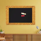 Têches collées dans la toile de tableau Imprimer (Insitu(Salon))