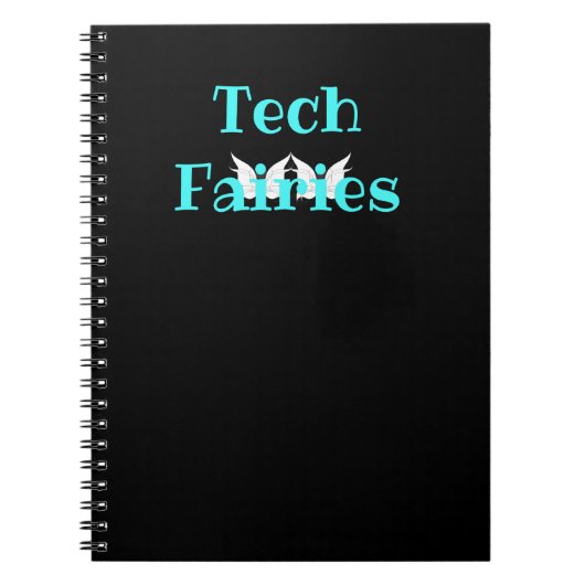 TechFairies-laptop Notitieboek (Voorkant)