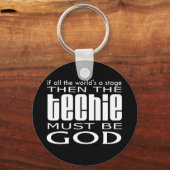 Techie God Sleutelhanger (Voorkant)