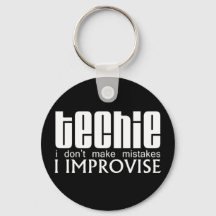 Techie Improvise Sleutelhanger