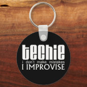 Techie Improvise Sleutelhanger (Voorkant)