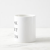 Techie Python Mug - Je parle cadeau Python fluide (Centre)