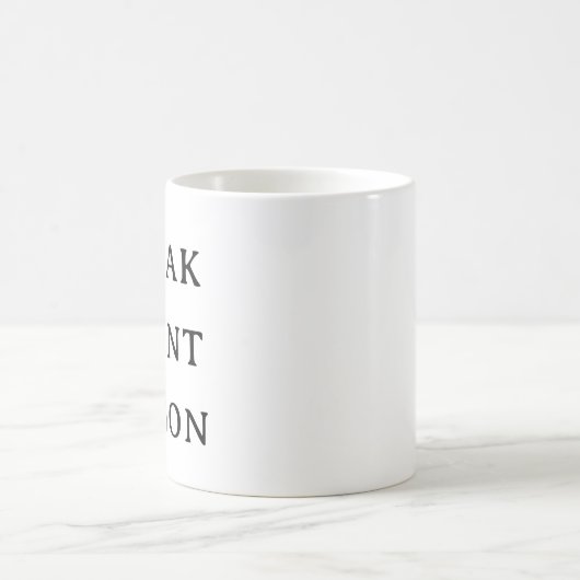 Techie Python Mug - Je parle cadeau Python fluide (Centre)