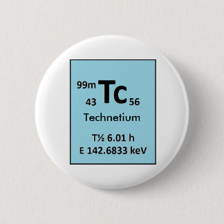 Technetium-99m Ronde Button 5,7 Cm