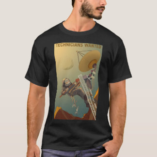 Technici wilden Mars terraformeren T-shirt