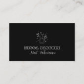 Technicien à ongles Carte de visite minimal simple (Devant)