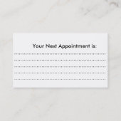 Technicien de clou de cartes de visite (Dos)