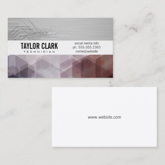 Technicien de composants de carte de circuits | Te (Devant / Derrière)