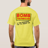Technicien en explosifs Équipe de déminage T-shirt (Dos)