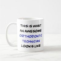 technicien orthodontique, énorme Mug