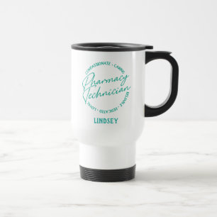 Technicien pharmacien personnalisé Voyage Mug