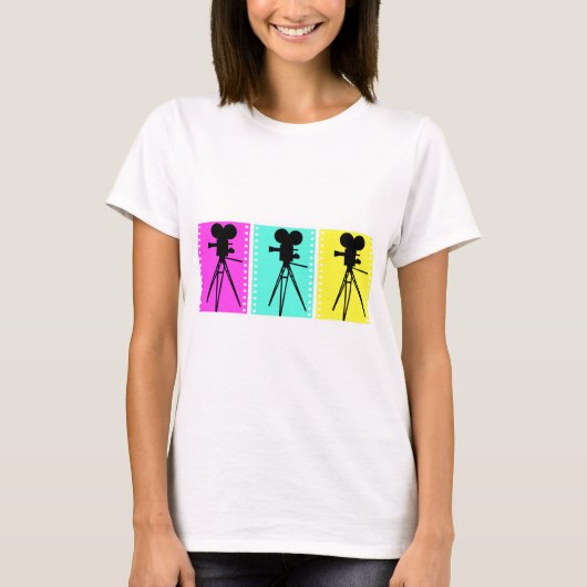 Technicolor Camera Womens T-shirt (Voorkant)