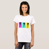 Technicolor Camera Womens T-shirt (Voorkant volledig)