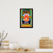 Technicolor Motor Home Band Rock Art Poster (Cuisine)