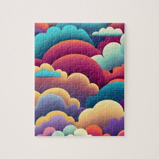 Technicolor Overcast - Puzzle (Vertical)