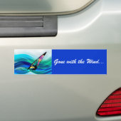 Technicolor Windsurfer Bumpersticker (Op auto)