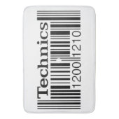 Technics 1200 Art Custom Rug / badmat (Voorkant Verticaal)