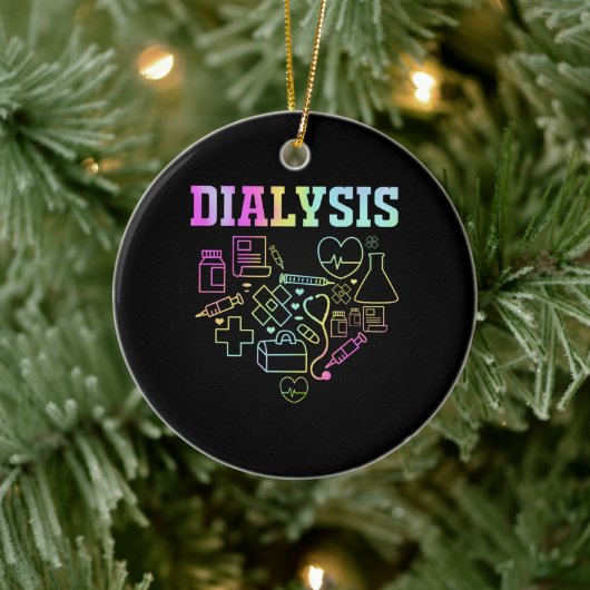 Technicus hemodialyse/nefrologie keramisch ornament (Boom)