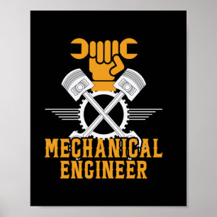 Technicus Mechanical Engineer Poster