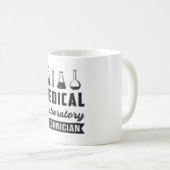 Technicus medisch laboratorium Funny Lab Tech Gift Koffiemok (Voorkant rechts)