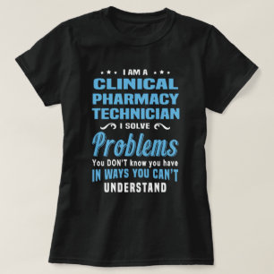 Technicus op het gebied van klinische farmacie t-shirt