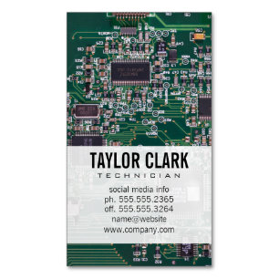 technicus   Software Engineer Magnetisch Visitekaartje