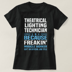 technicus theaterverlichting t-shirt