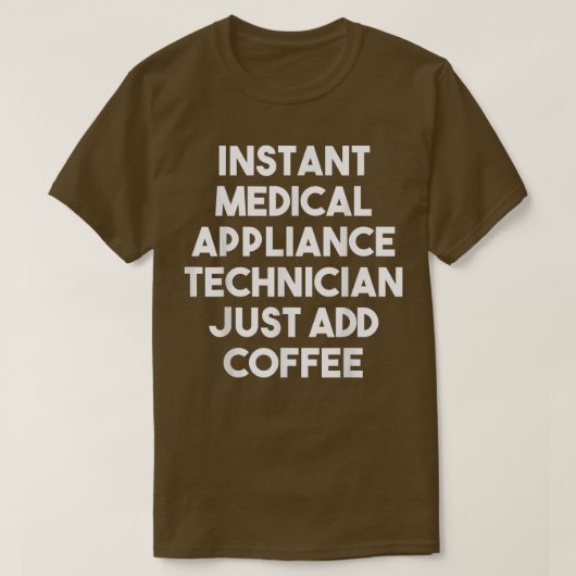 Technicus van een direct medisch toestel voegt all t-shirt (Design voorkant)