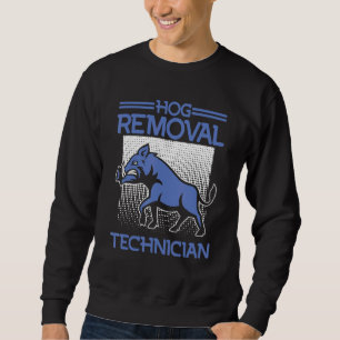 Technicus voor het verwijderen van varkens Jacht o Trui