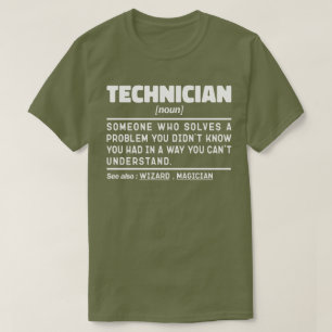 Technicus Zelfstandig naamwoord Definitie Laborato T-shirt