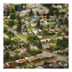 Techniek #1- kantellenzen/schakellenzen perfect poster