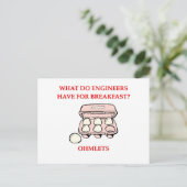 techniek briefkaart (Staand voorkant)