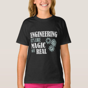 Techniek - het is als magisch maar echt t-shirt