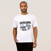 Techniek - het is als magisch maar echt t-shirt (Voorkant volledig)