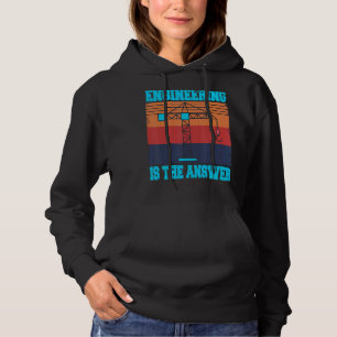 Techniek is het antwoord Cadeau Hoodie